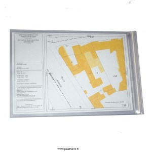 Pochette plan A0